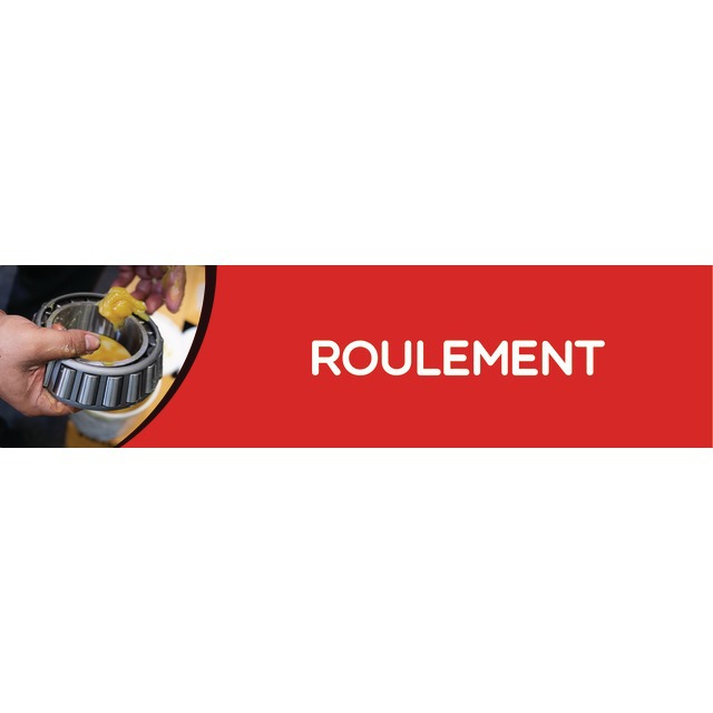 Bandeau Roulement PVC 0,3 X 980 X 250 MM Fond Rouge référence fournisseur 9031122